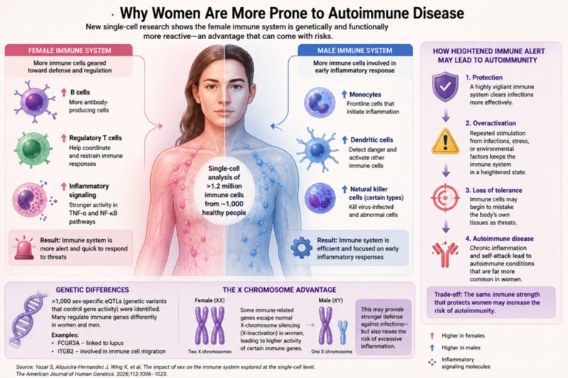 Why Women Are More Vulnerable to Autoimmune Disease