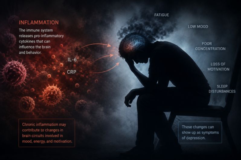 Depression’s Hidden Fire
