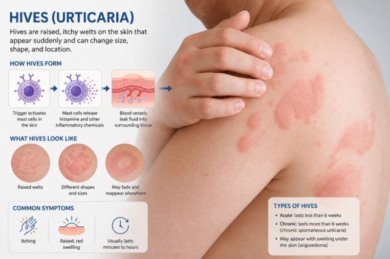 Chronic Hives Are More Than a Skin Problem: The Immune Signals Behind Itching, Swelling, and Treatment Response