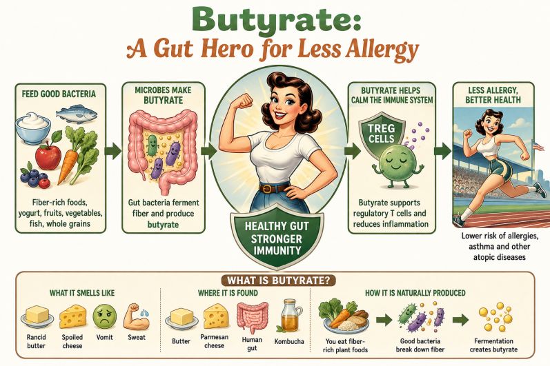 The Gut Chemical That May Help Teach the Immune System Not to Overreact