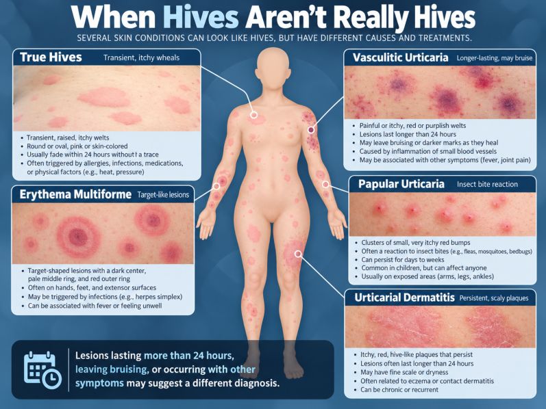 When Hives Aren’t Really Hives: What a Skin Rash May Reveal About the Immune System